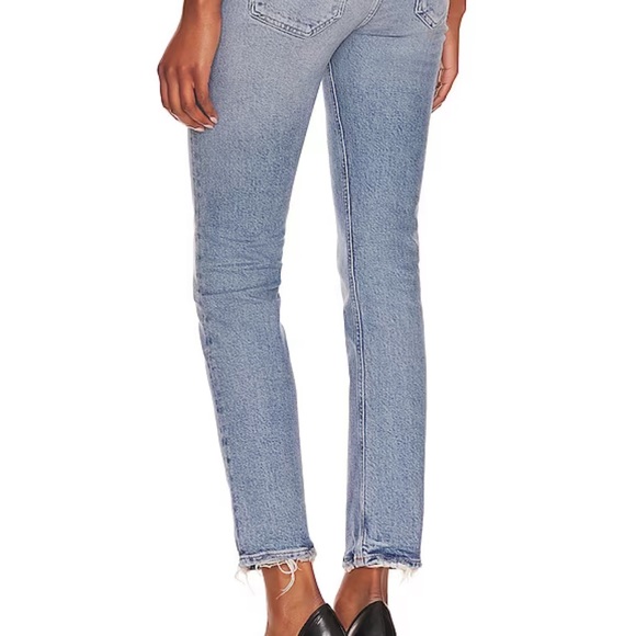 AGOLDE Riley Long Straight denim NEW WITH TAGS 24 - Picture 3 of 11